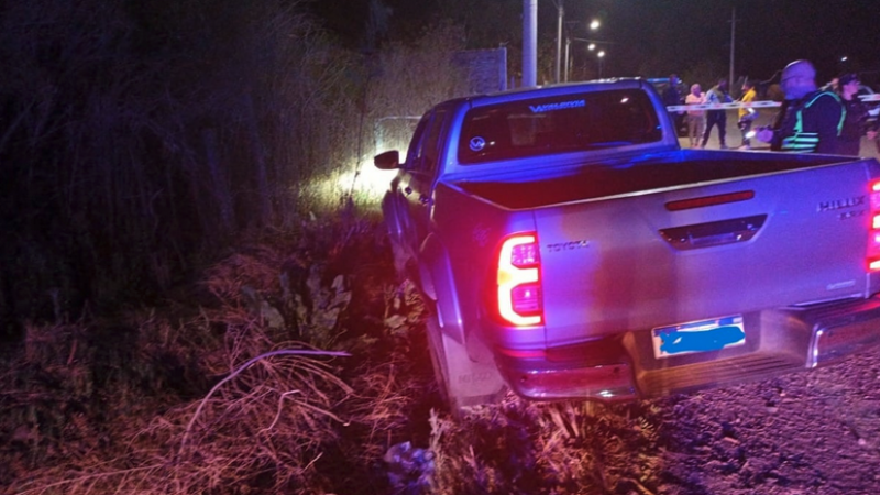 Encontraron a un hombre asesinado a tiros dentro de su camioneta